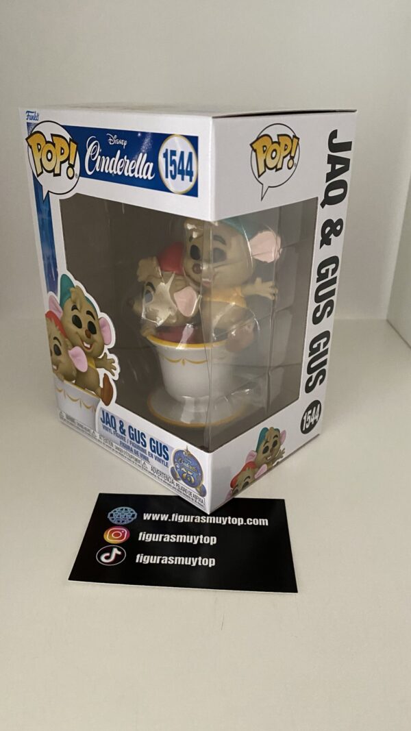 Funko pop Cinderella CENICIENTA - POP JAQ  y GUS GUS 1544 - Imagen 2