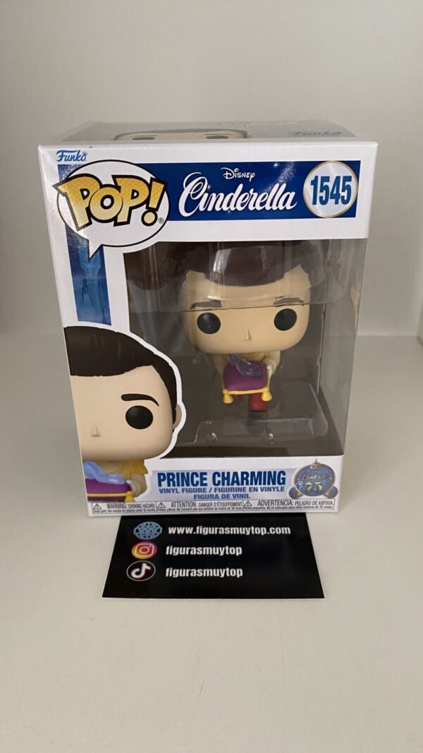 Funko pop Cinderella CENICIENTA - POP PRINCE CHARMING 1545 - Imagen 2