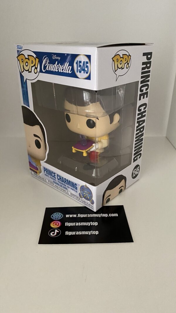 Funko pop Cinderella CENICIENTA - POP PRINCE CHARMING 1545 - Imagen 3