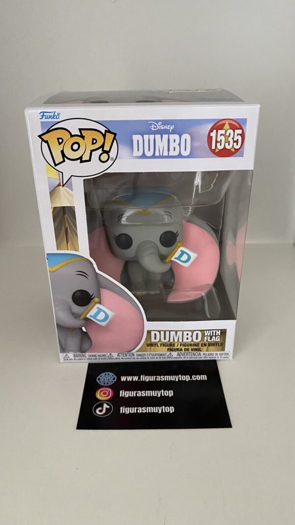 Funko pop Dumbo with flag 1535 Disney - Imagen 2