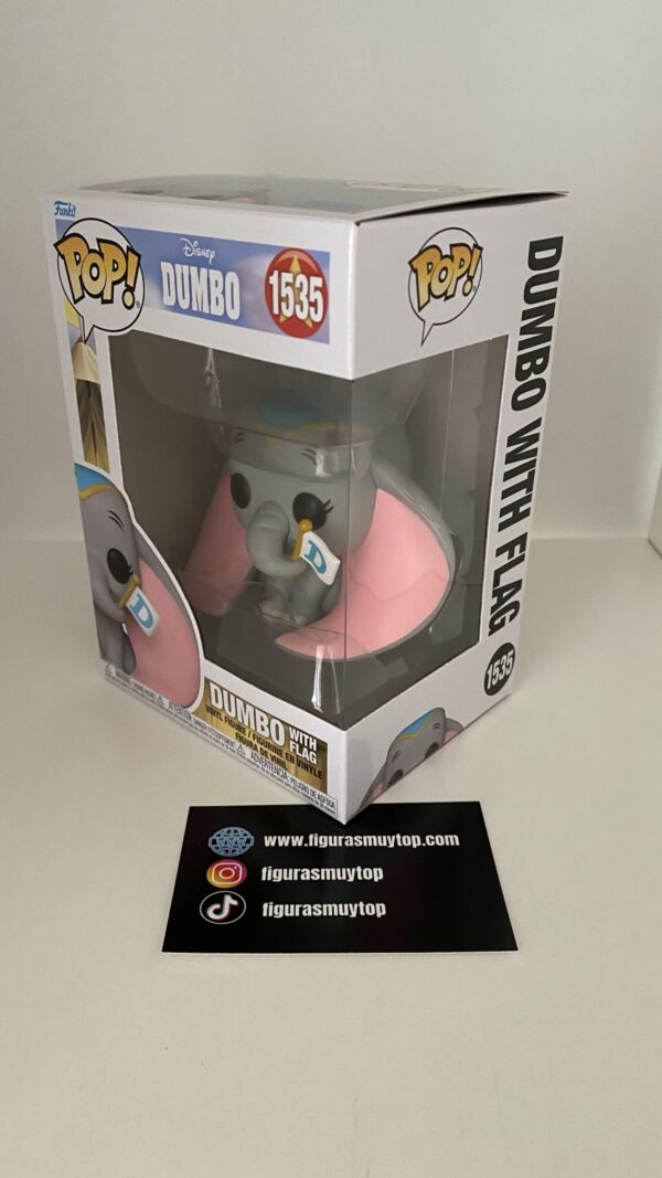 Funko pop Dumbo with flag 1535 Disney - Imagen 3