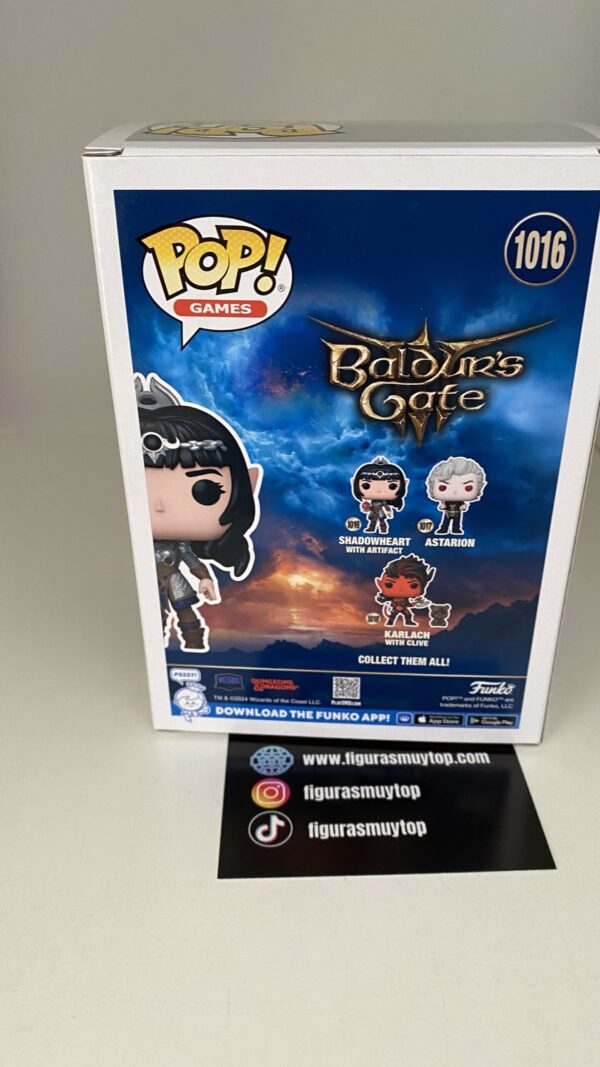 Funko pop! Baldur´s gate III - SHADOWHEART WITH ARTIFACT 1016 - Imagen 4