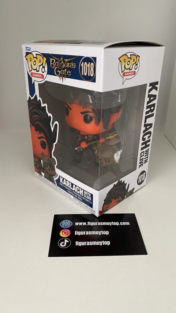 Funko pop! Baldur´s gate III - POP & BUDDY KARLACH WITH CLIVE 1018 - Imagen 3