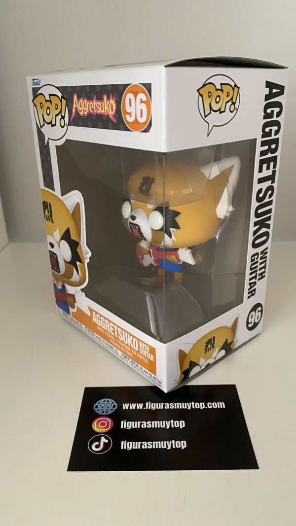 Funko pop Aggretsuko 96 with guitar - Imagen 3