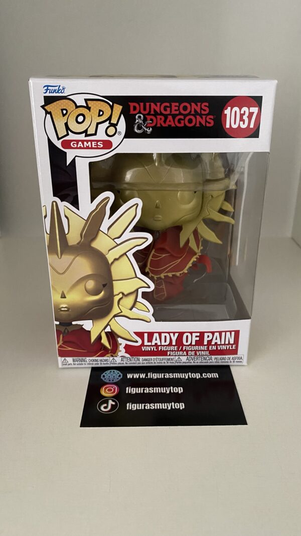 Funko pop DRAGONES Y MAZMORRAS  LADY OF PAIN 1037 - Imagen 2