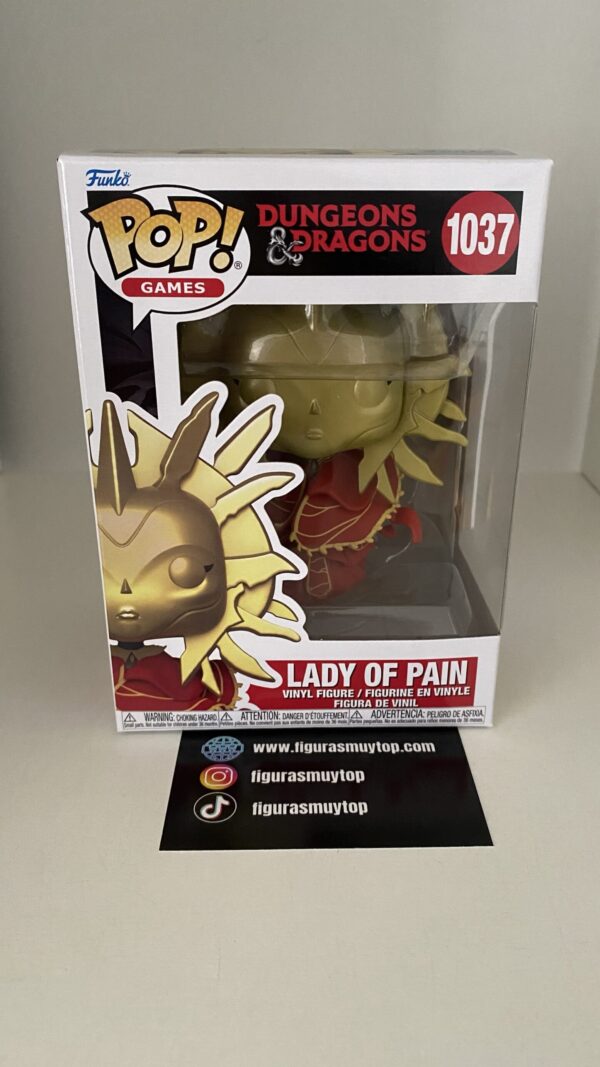 Funko pop DRAGONES Y MAZMORRAS  LADY OF PAIN 1037 - Imagen 2