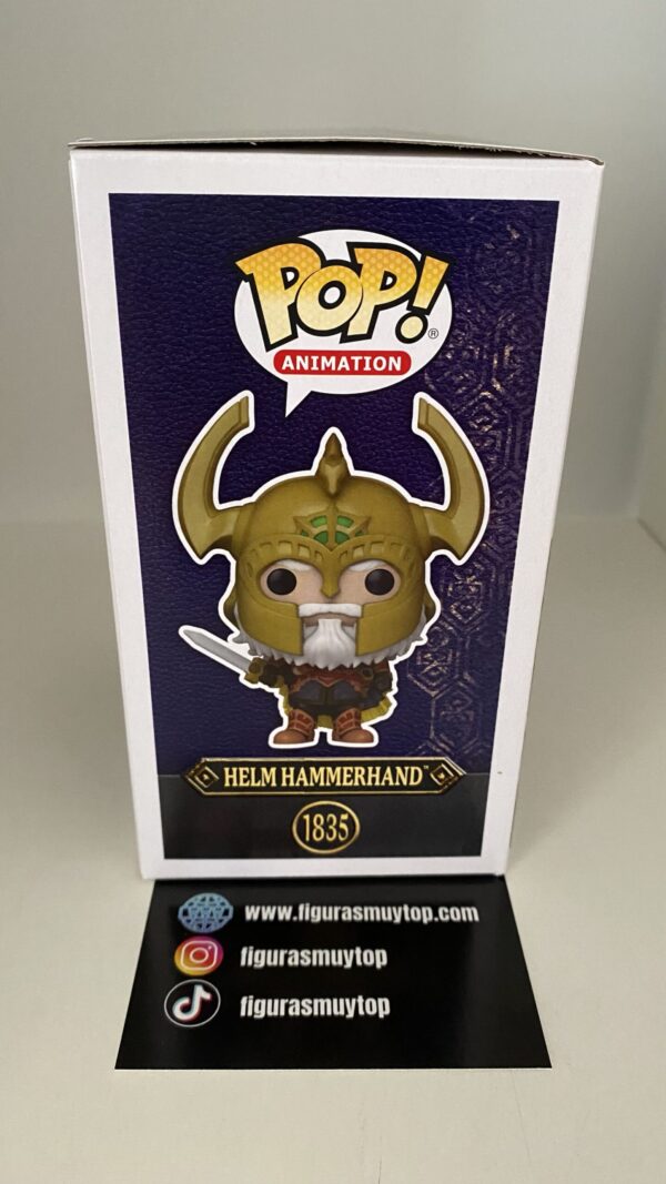 Funko pop el señor de los anillos: LA GUERRA DE LOS ROHIRRIM Helm Hammerhand 1835 - Imagen 4