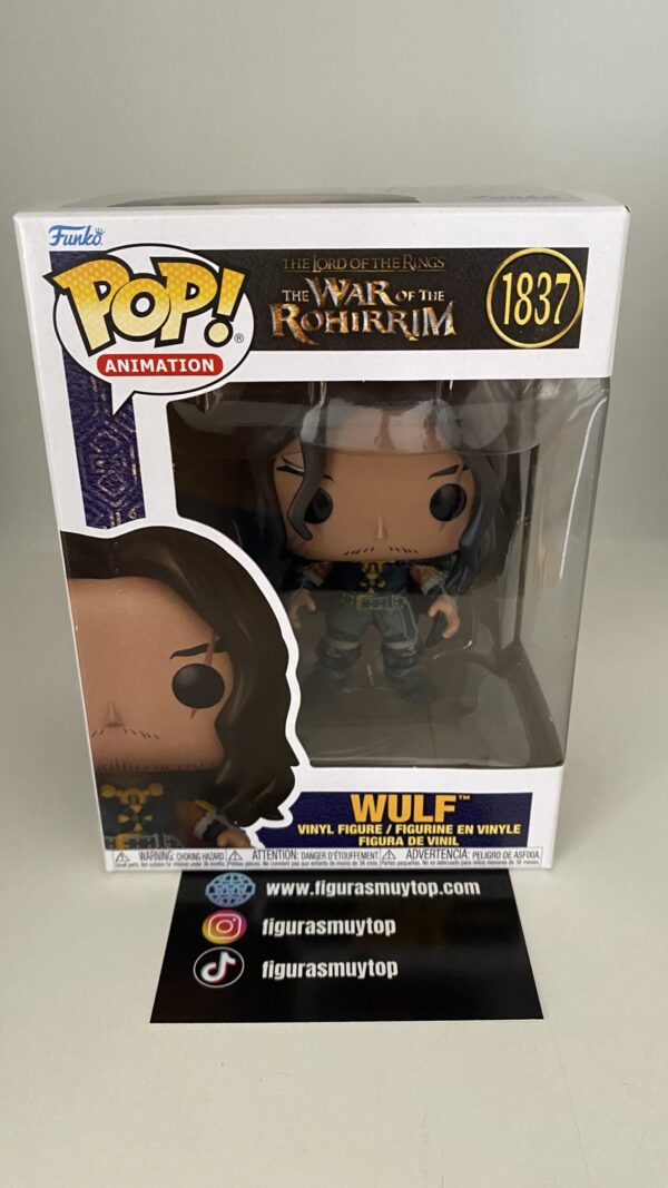 Funko pop el señor de los anillos: LA GUERRA DE LOS ROHIRRIM WULF 1837 - Imagen 2