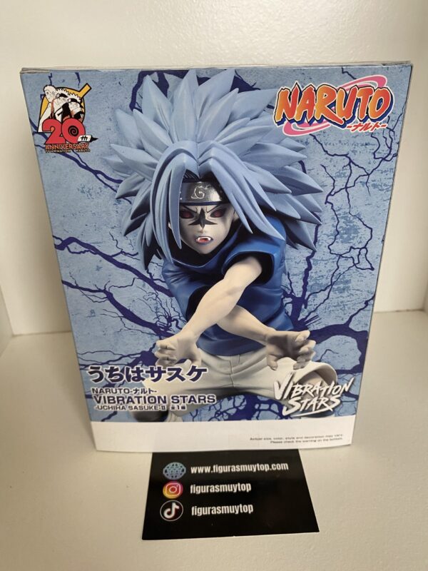 Figura Sasuke Uchiha Vibration Stars Naruto Shippuden 16cm - Imagen 4