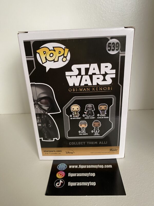 Funko POP Darth Vader 539 Star Wars - Imagen 4