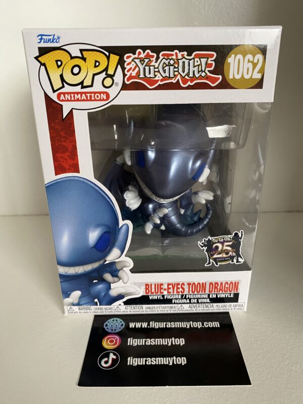 Funko Pop Blue Eyes toon dragon 1062 Yu-gi-oh! - Imagen 2