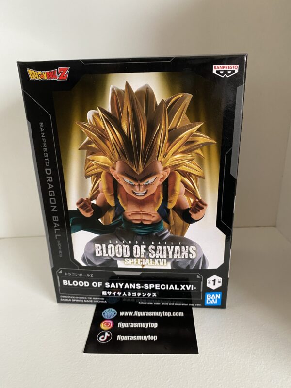 Figura GOTENKS Blood of Saiyans Special XVI Dragon ball Z - Imagen 4