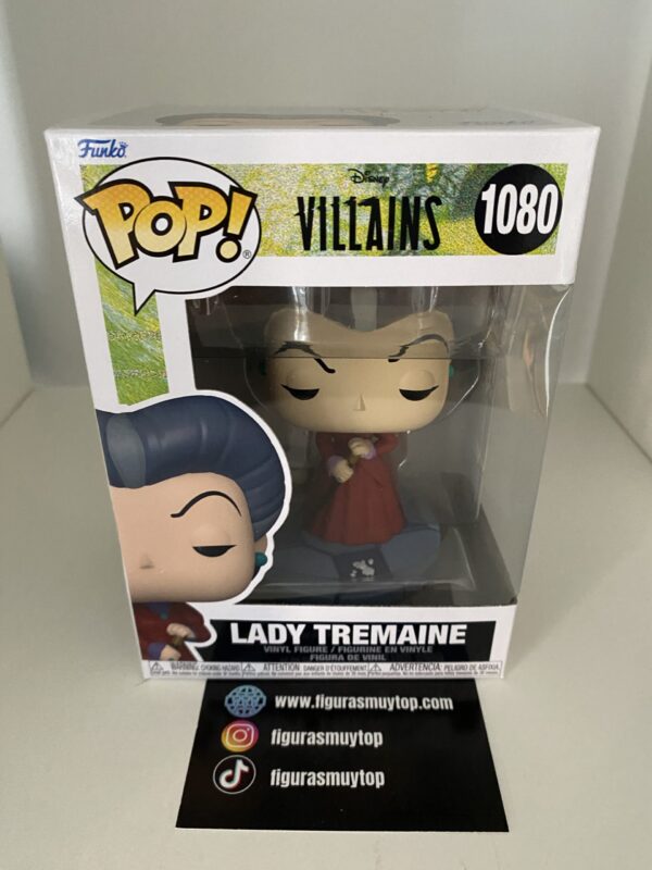 Funko pop villanos Disney Lady Tremaine 1080 villains - Imagen 2