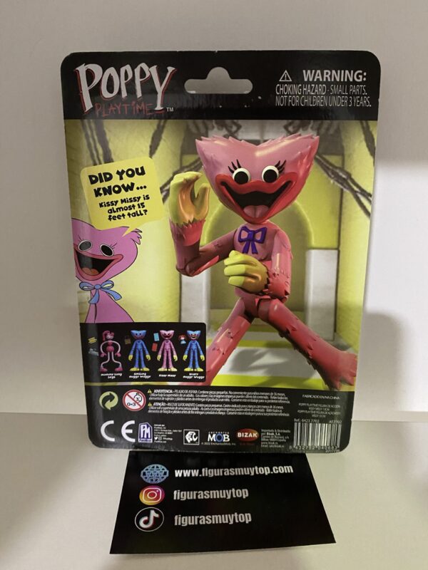 POPPY PLAYTIME figura de acción 13 CM KISSY MISSY - Imagen 3