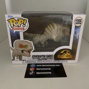 Funko POP! Atrociraptor ghost 1205 Jurassic World Parque Jurásico