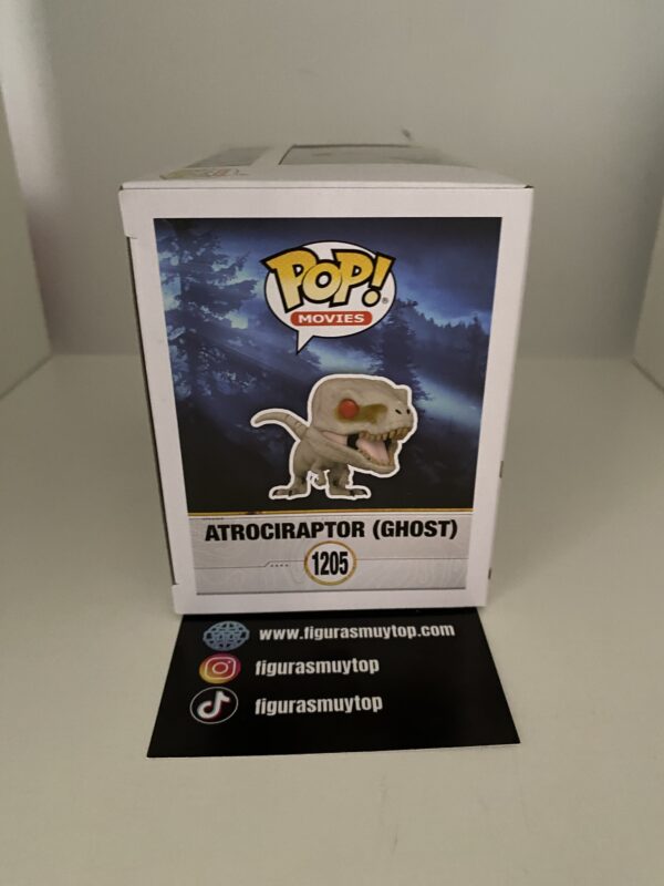 Funko POP! Atrociraptor ghost 1205 Jurassic World Parque Jurásico - Imagen 2