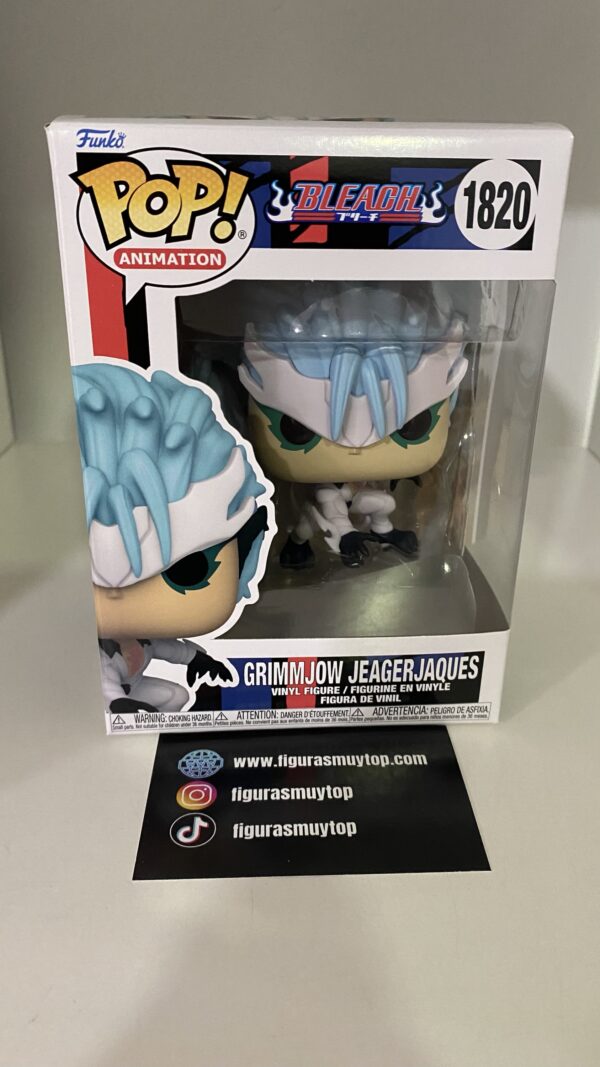 Funko POP Bleach Grimmjow Jeagerjaques 1820 - Imagen 2