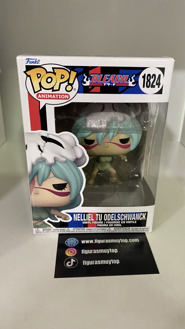 Funko POP BLEACH - POP NELLIEL TU ODELSCHWANCK 1824 - Imagen 2