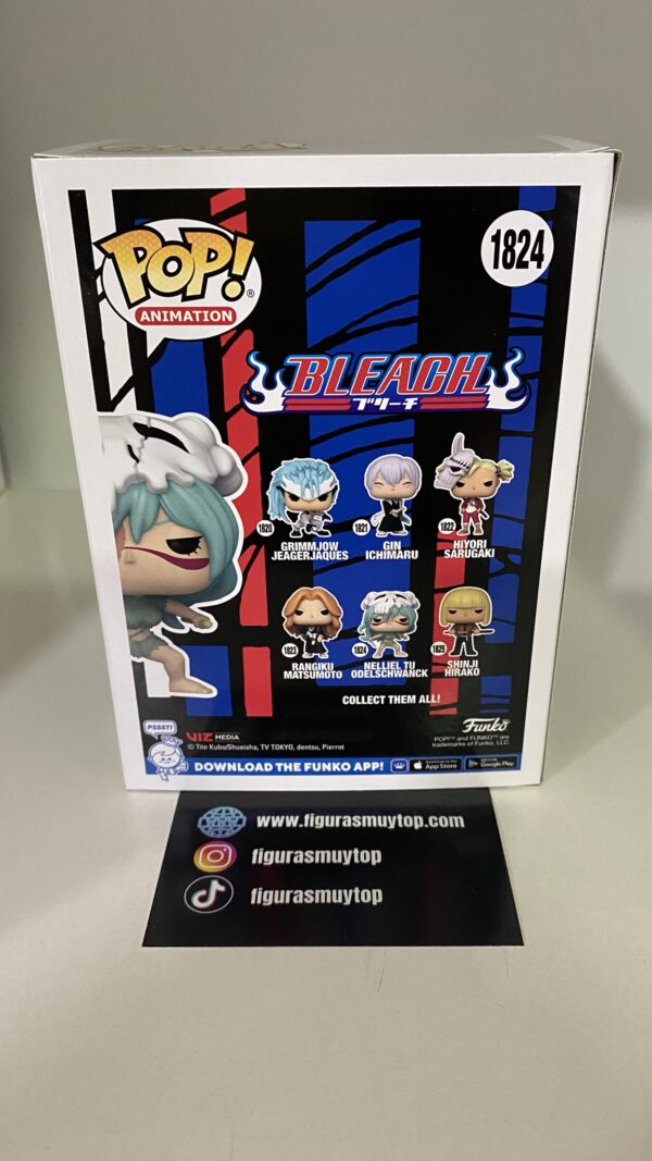 Funko POP BLEACH - POP NELLIEL TU ODELSCHWANCK 1824 - Imagen 5