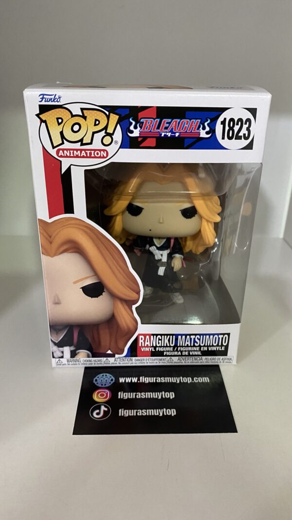 Funko POP BLEACH - POP RANGIKU MATSUMOTO 1823 - Imagen 2