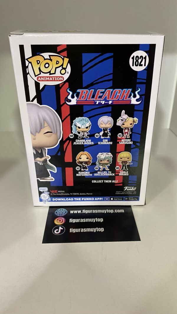 Funko POP BLEACH - POP GIN ICHIMARU 1821 - Imagen 5