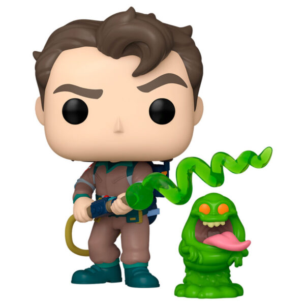 Funko Figura POP Los Autenticos Cazafantasmas Venkman with Slimer 1785 - Imagen 2