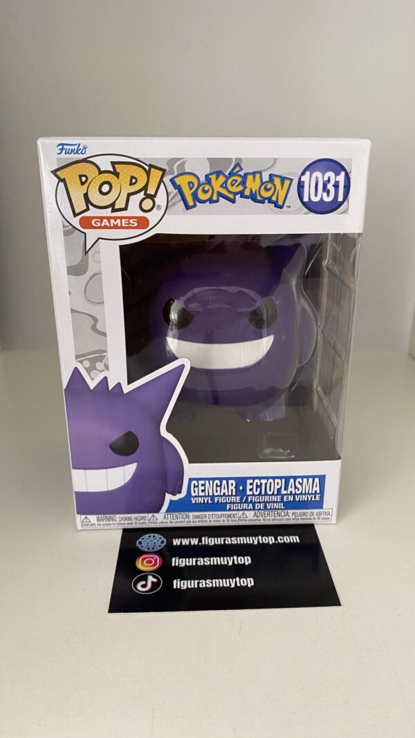 Funko POP! GENGAR (ECTOPLASMA) 1031 Pokemon - Imagen 2
