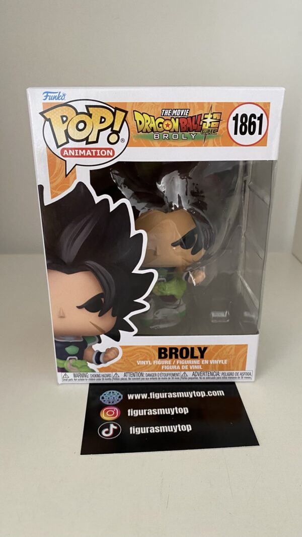 Funko Figura POP Dragon Ball Super Broly 1861 - Imagen 2
