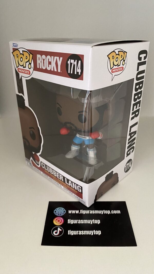 Funko Figura POP Rocky Balboa Clubber Lang 1714 - Imagen 2