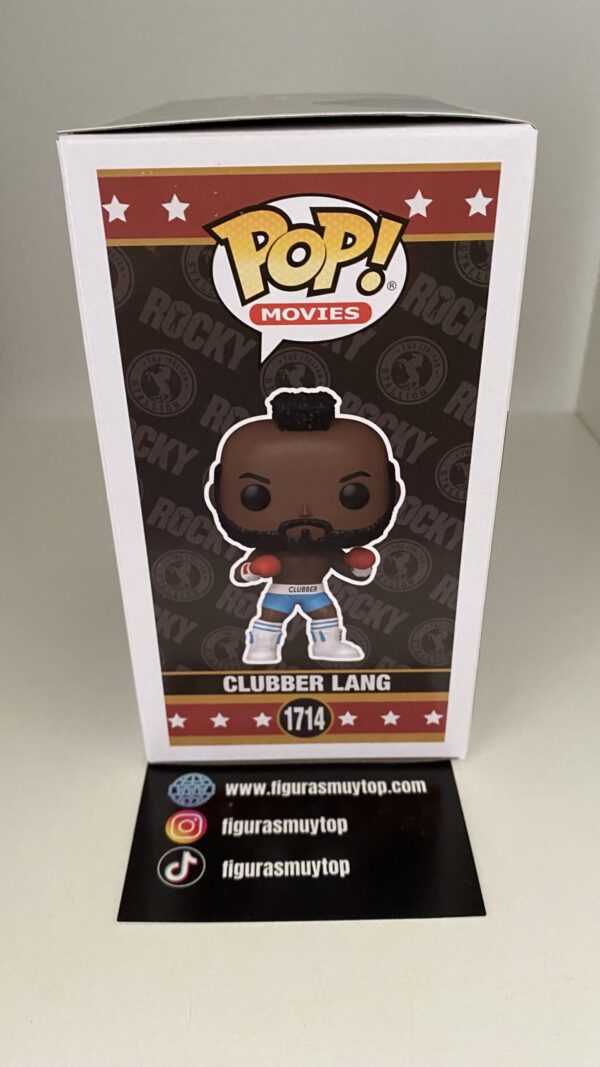 Funko Figura POP Rocky Balboa Clubber Lang 1714 - Imagen 3
