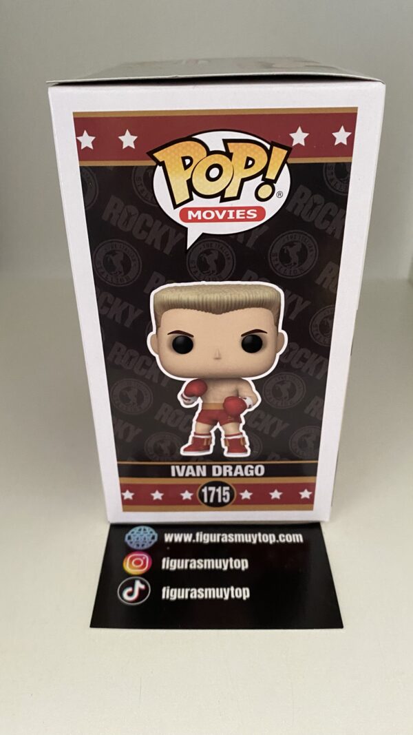 Funko Figura POP Rocky Balboa Ivan Drago 1715 - Imagen 3