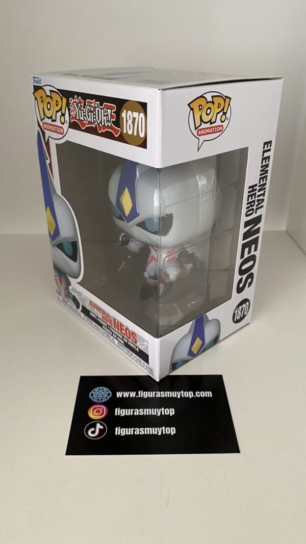 Funko Figura POP Yu-Gi-Oh! Elemental Hero Neos 1870 - Imagen 2
