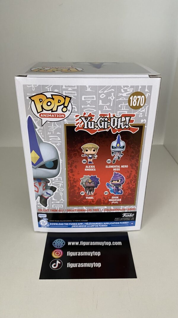 Funko Figura POP Yu-Gi-Oh! Elemental Hero Neos 1870 - Imagen 4