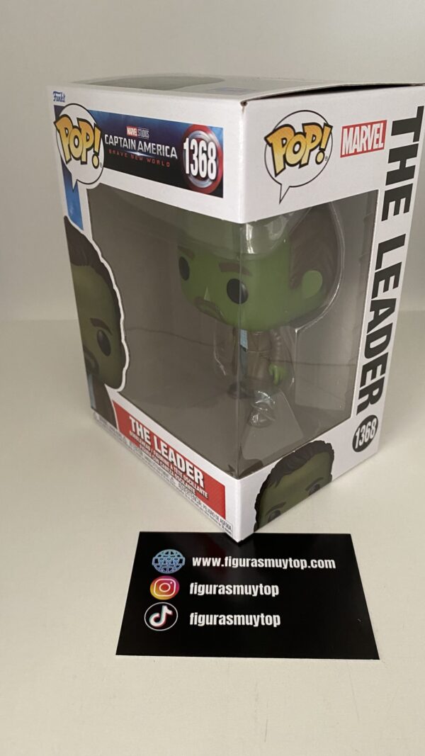 Funko POP CAPITÁN AMÉRICA - POP THE LEADER 1368 - Imagen 2