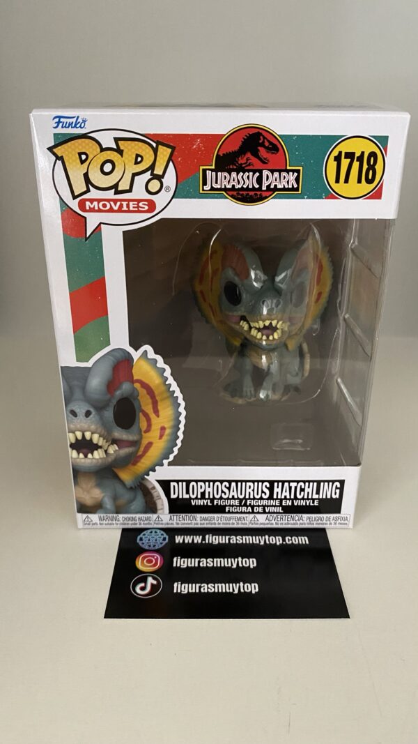 Funko POP PARQUE JURÁSICO DILOPHOSAURUS HATCHLING 1718