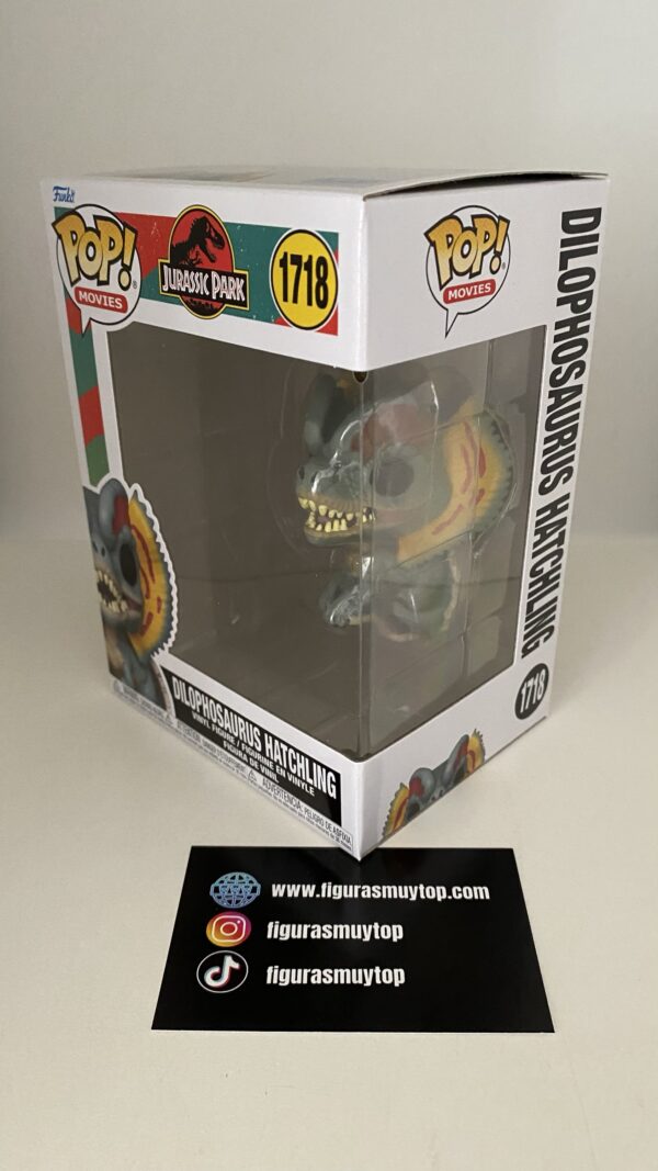 Funko POP PARQUE JURÁSICO DILOPHOSAURUS HATCHLING 1718 - Imagen 2