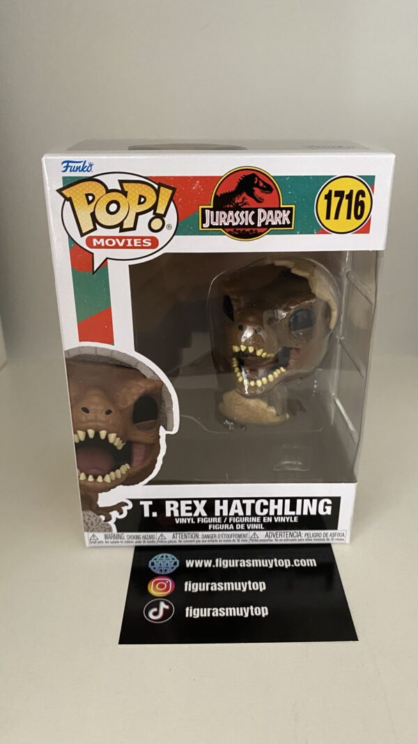 Funko POP PARQUE JURÁSICO TYRANNOSAURUS REX HATCHLING 1716