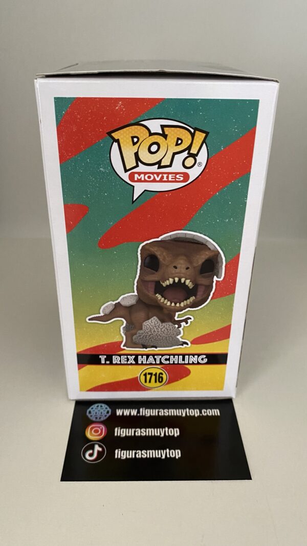 Funko POP PARQUE JURÁSICO TYRANNOSAURUS REX HATCHLING 1716 - Imagen 3