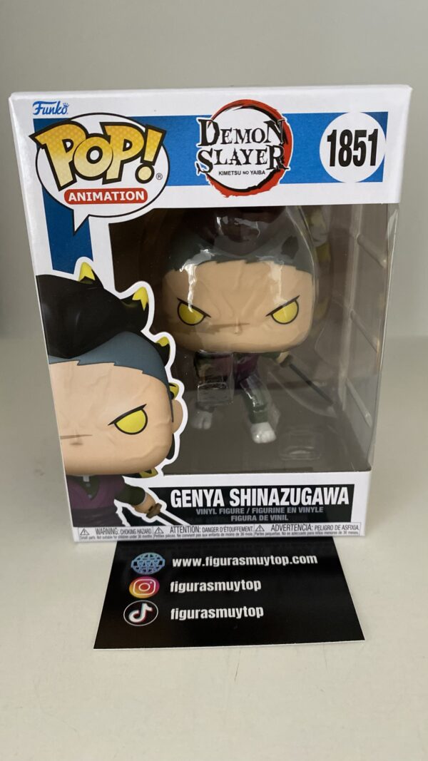 Funko Figura POP Demon Slayer Kimetsu no Yaiba Genya Shinazugawa 1851