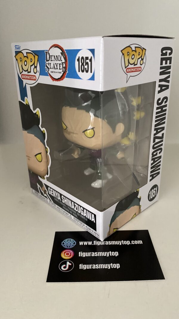 Funko Figura POP Demon Slayer Kimetsu no Yaiba Genya Shinazugawa 1851 - Imagen 2