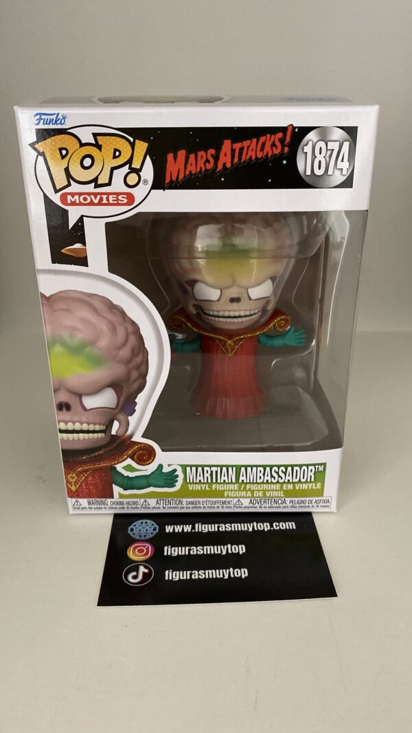 Funko POP Mars Attacks Martian Ambassador 1874