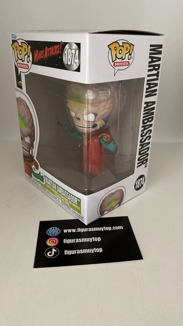 Funko POP Mars Attacks Martian Ambassador 1874 - Imagen 2