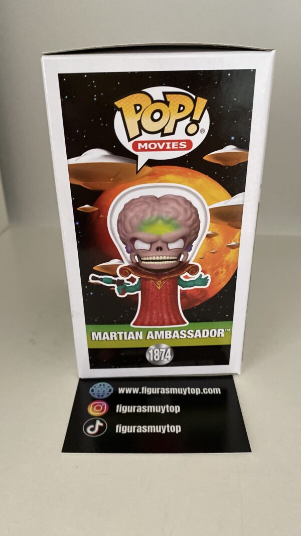 Funko POP Mars Attacks Martian Ambassador 1874 - Imagen 3