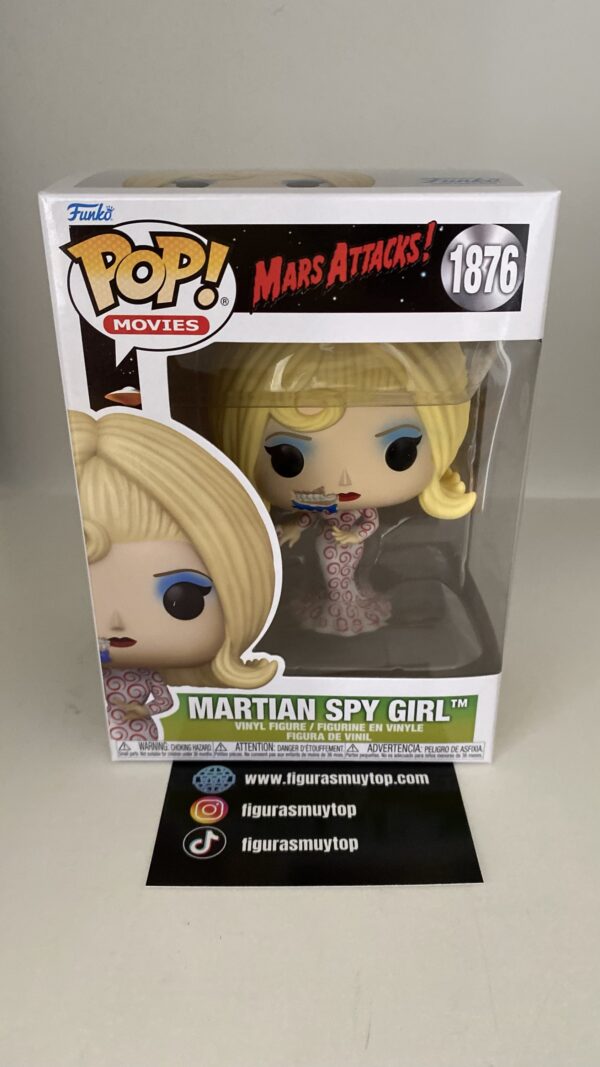 Funko Figura POP Mars Attacks Martian Spy Girl 1876