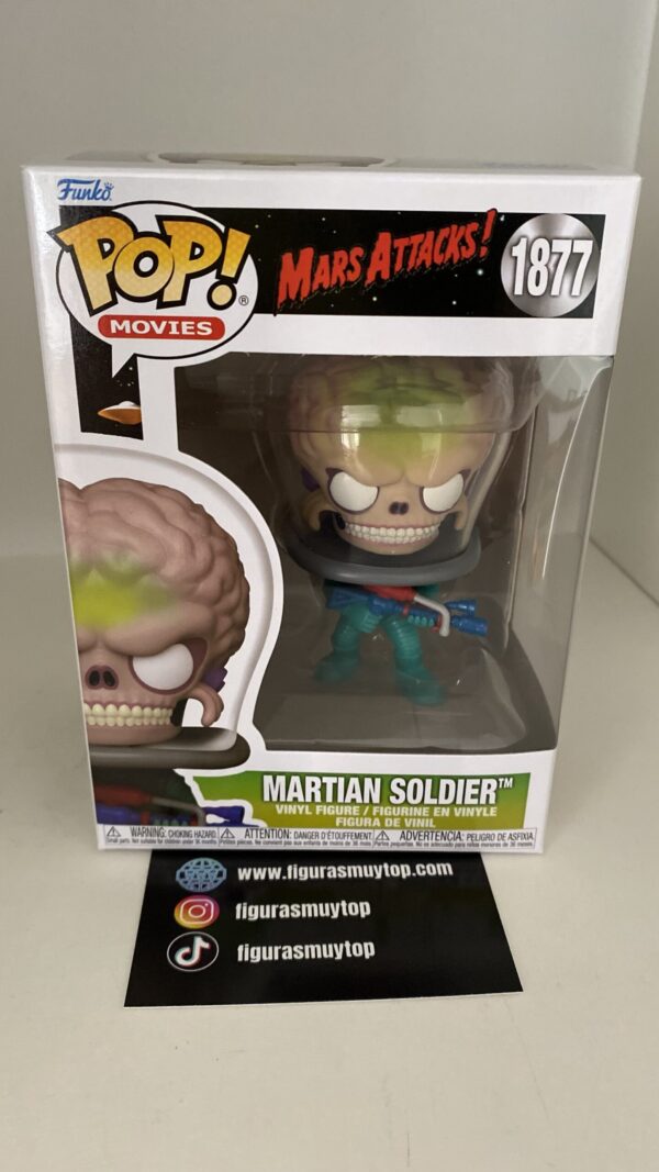 Funko Figura POP Mars Attacks Martian Soldier 1877