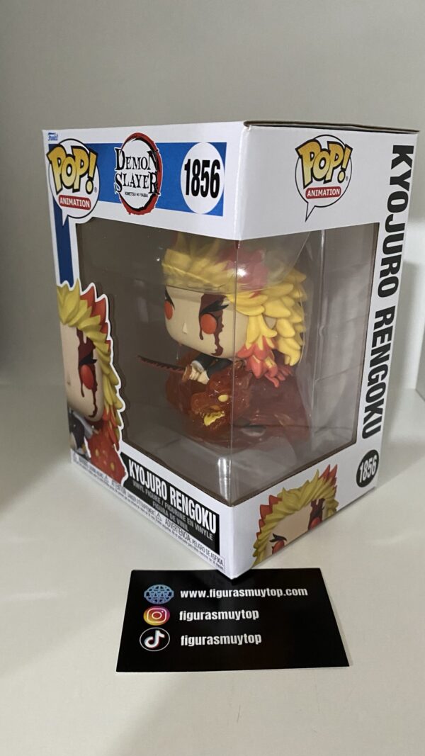 Funko Pop! Vinyl (Exclusivo) Kyojuro rengoku (9th form) - Kimetsu no Yaiba PREMIUM DELUXE - Imagen 2