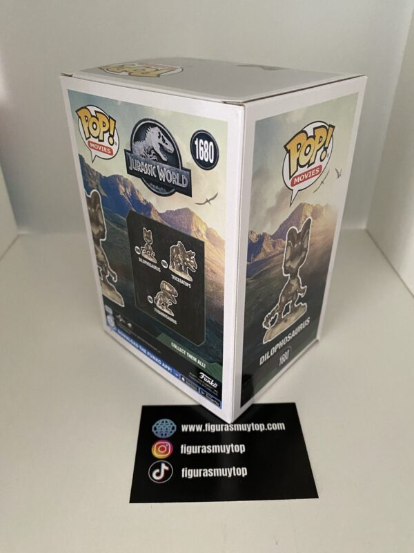 Funko POP PARQUE JURÁSICO - POP DILOPHOSAURUS (FOSSIL) 1680 - Imagen 4