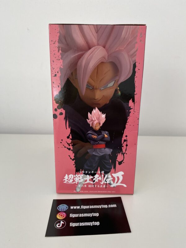 Figura Goku Black Super Saiyan Rosé 19cm clash of justice - Imagen 3