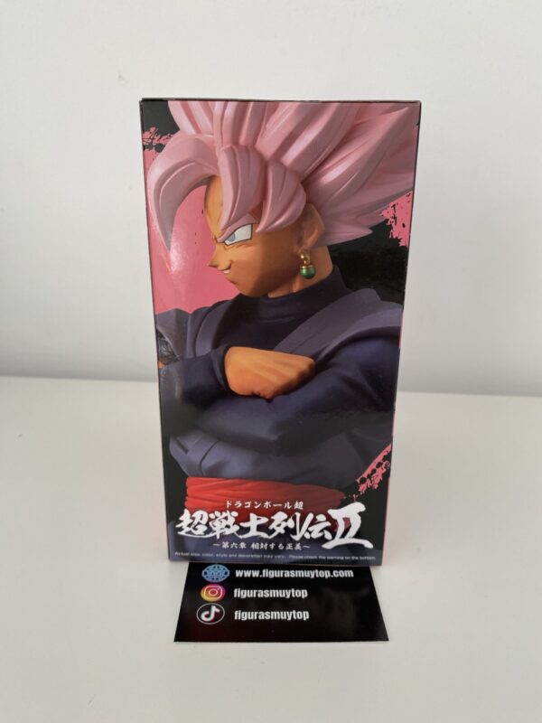 Figura Goku Black Super Saiyan Rosé 19cm clash of justice - Imagen 4