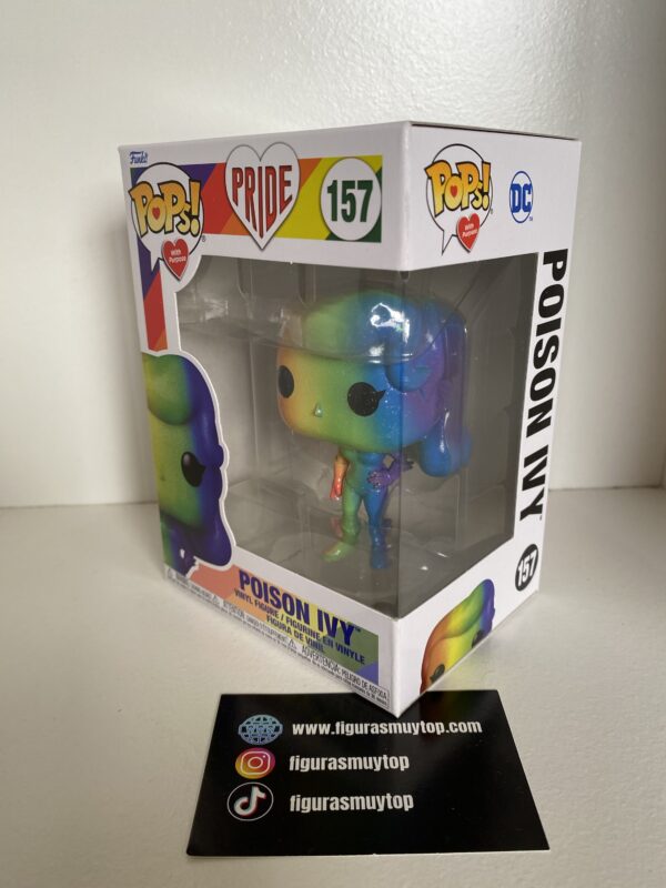 Funko POP Poison Ivy 157 PRIDE pops with purpose - Imagen 2